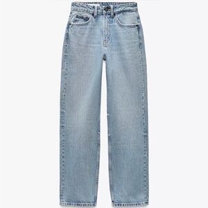 ZARA BLUE STRAIGHT JEANS